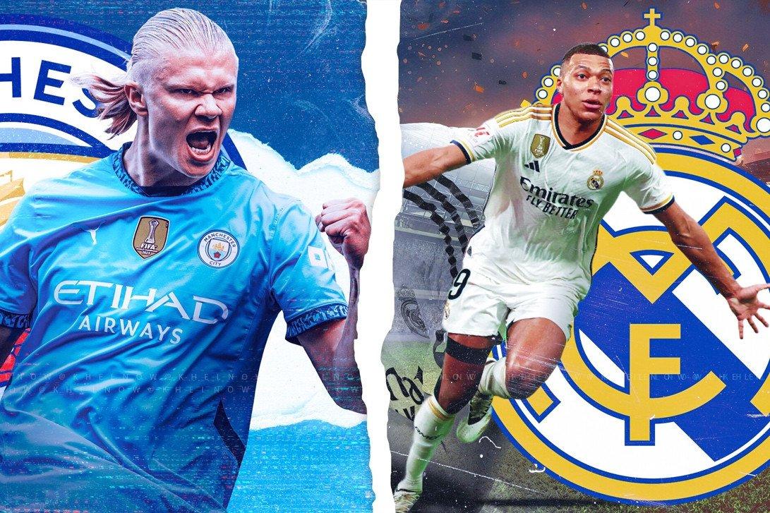 Manchester City vs Real Madrid-UEFA Champions League 